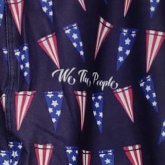 We the People Fourth of July Capri Leggings - Picture 2 of 2